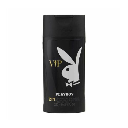 Playboy VIP para hombre Gel de ducha y champú 2 en 1 250 ml