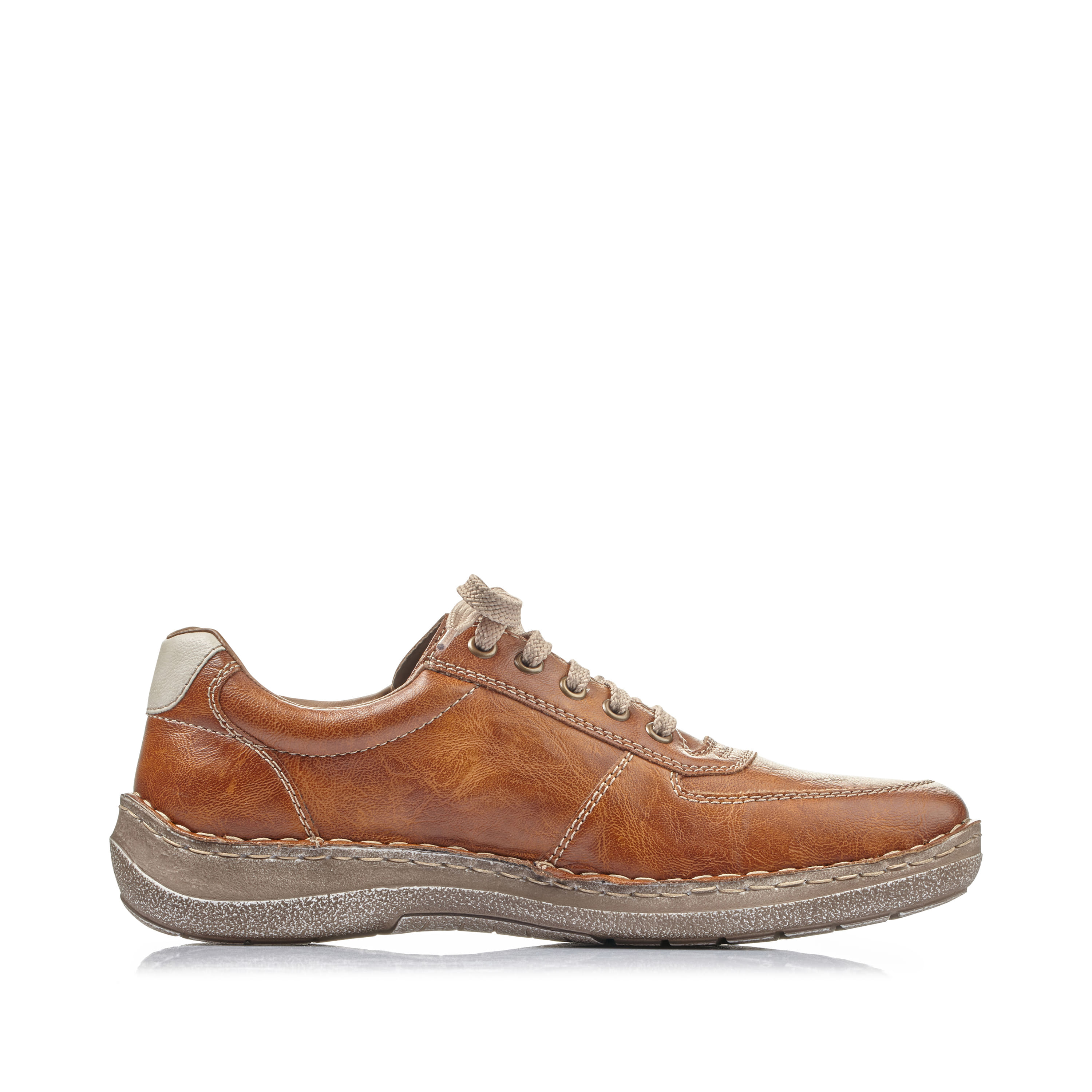 Rieker Herren Schnürschuhe karamellbraun