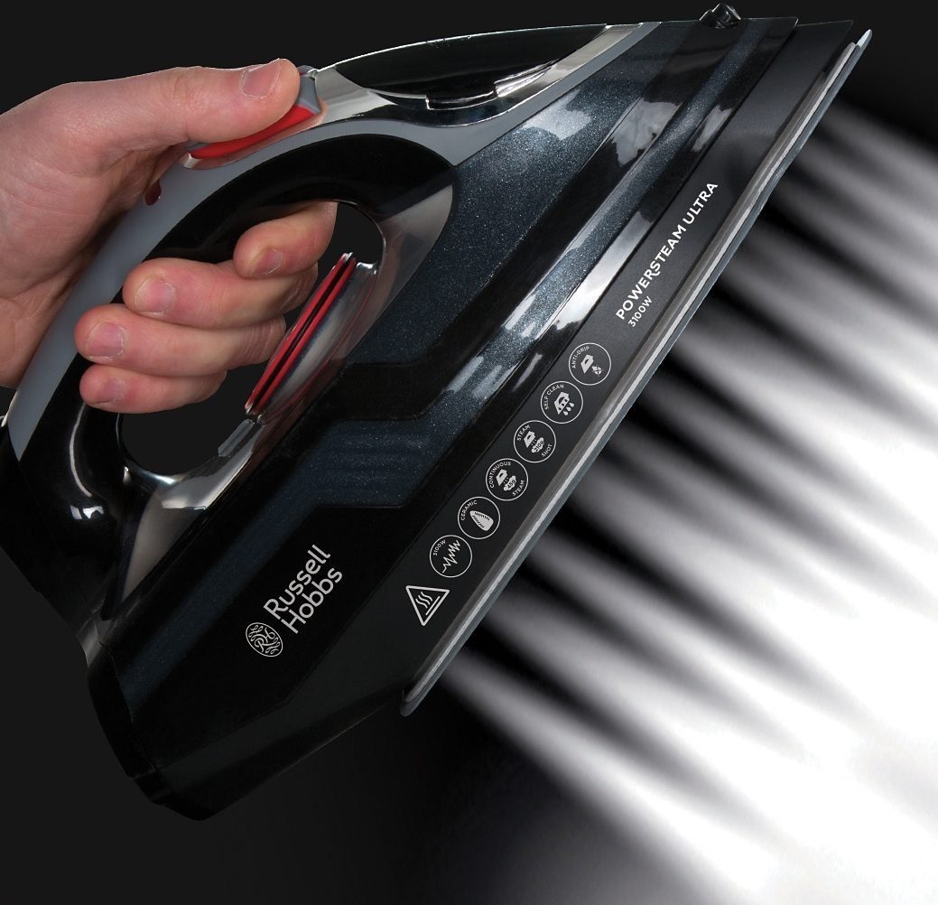 RUSSELL HOBBS Dampfbügeleisen Power Steam Ultra 20630-56, 3100 W, leichtgleitende Keramiksohle