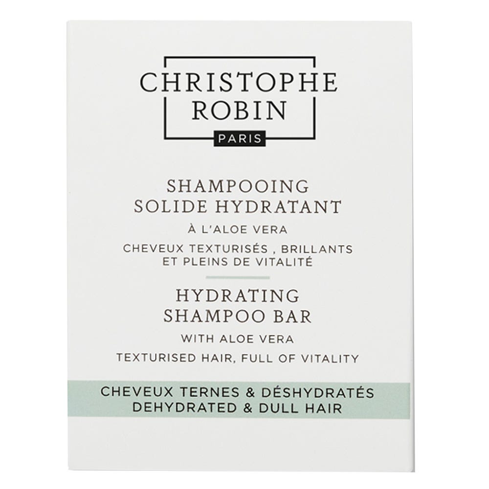 Christophe Robin Hydrating Shampoo Bar Aloe Vera 100 g