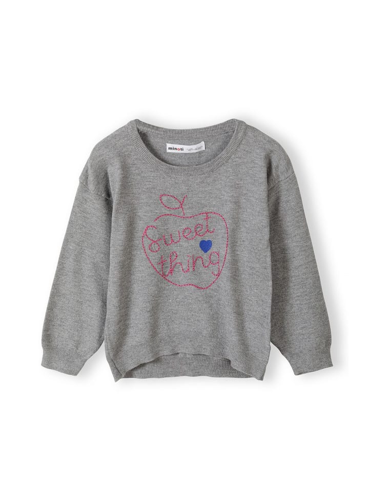 Minoti Rundhalspullover Crunch 2 in grau günstig kaufen