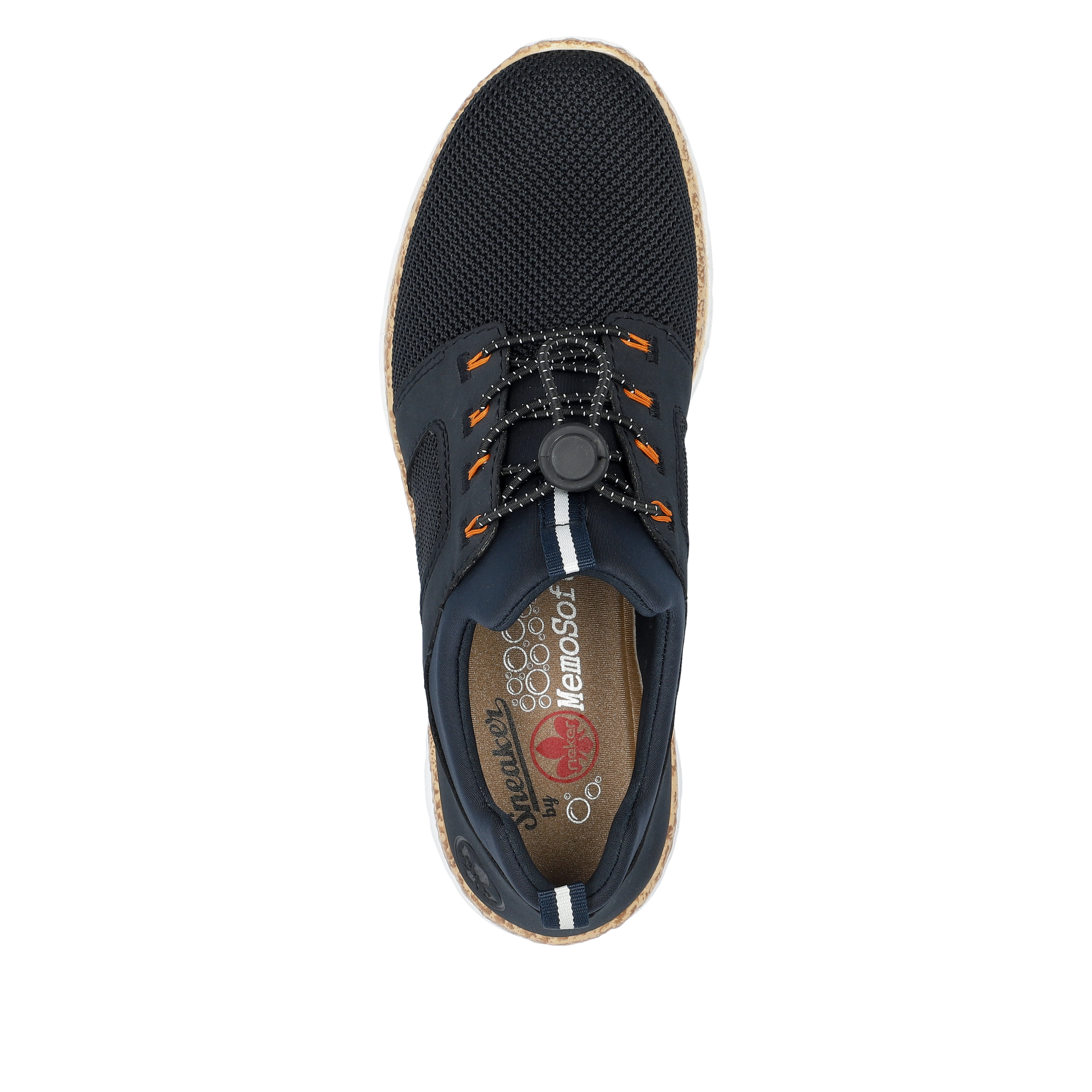 Rieker Damen Slipper stahlblau