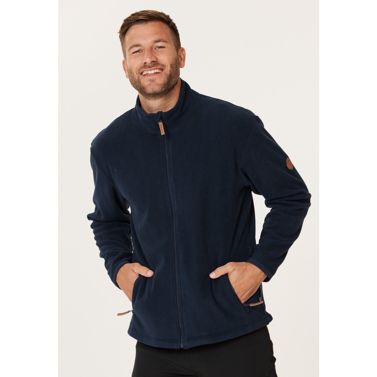 Gipfelglück Fleecejacke Michl für Herren, atmungsaktiv und schnelltrocknend