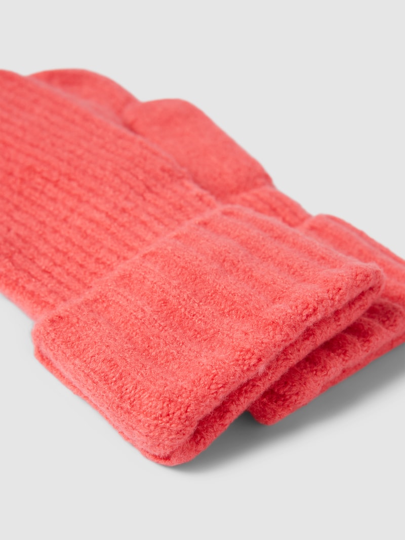 Handschuhe in Strick-Optik Modell 'AIVO' in fuchsia