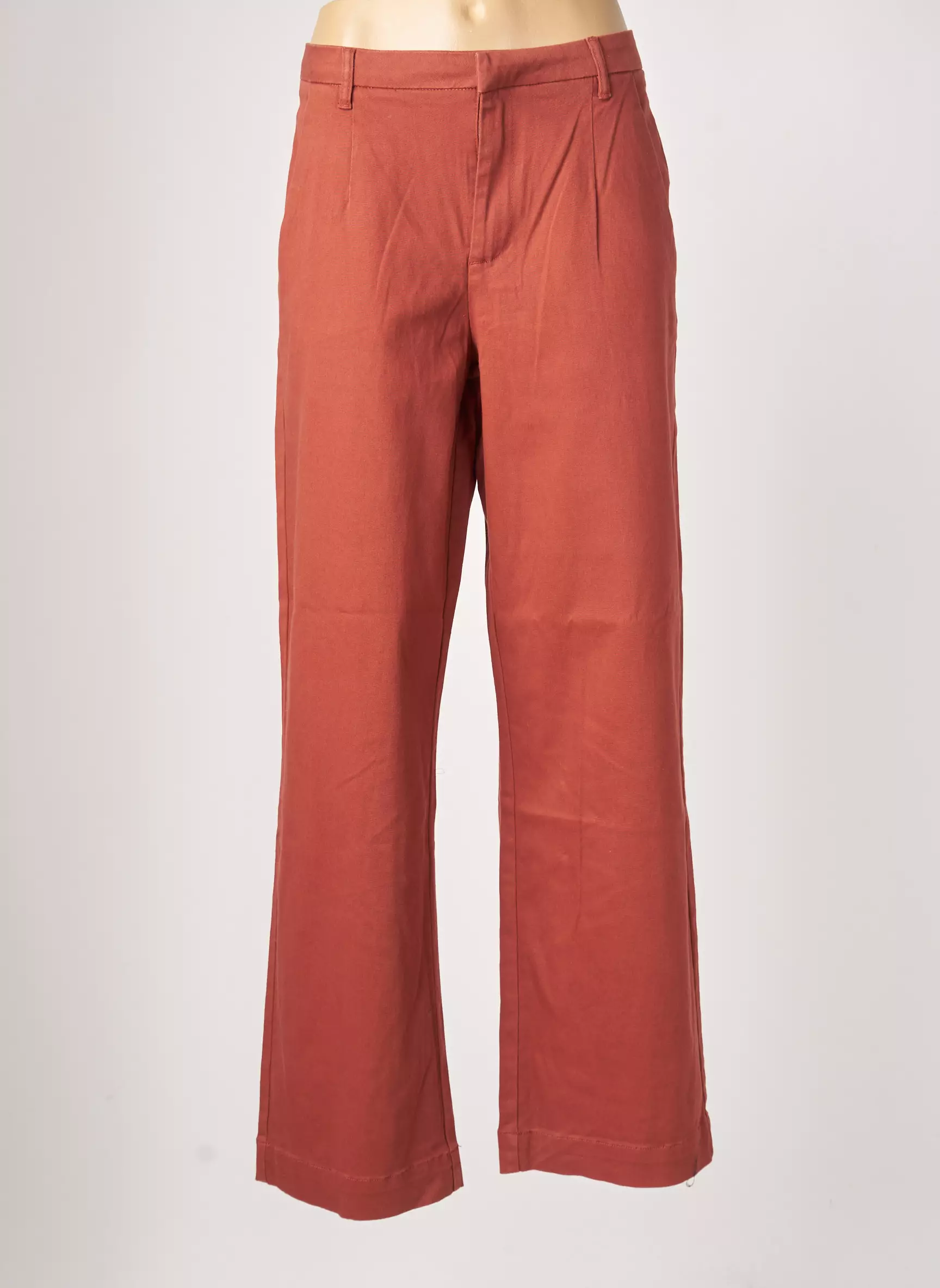 La Fiancee Du Mekong Pantalons Chino Femme couleur marron