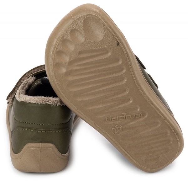 bar3foot Elf ~ Step MidCut Sneaker Warm ~ Olive