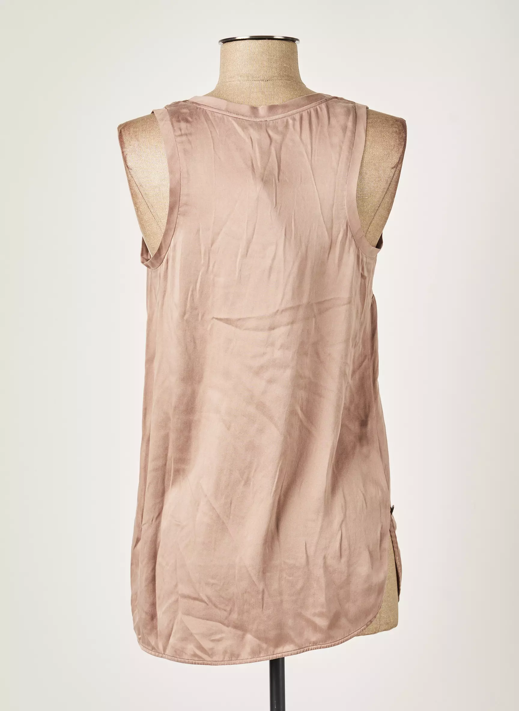 Manila Grace Debardeurs Femme couleur marron