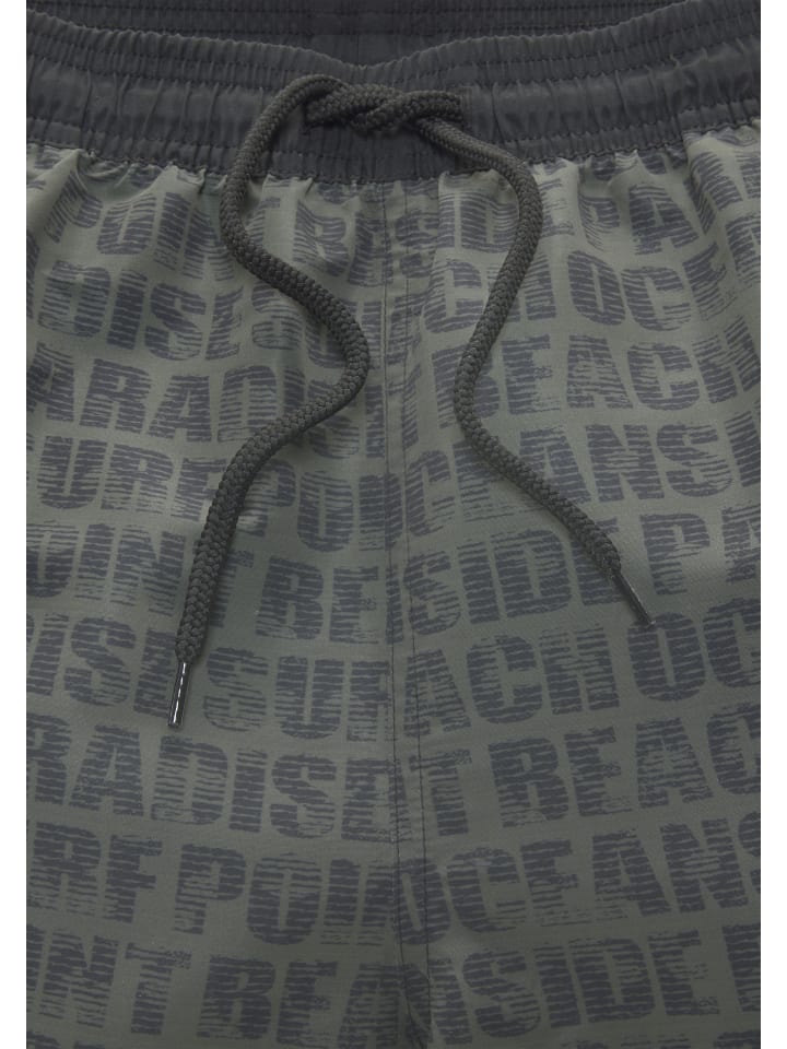 Bench Badeshorts in oliv-schwarz günstig kaufen