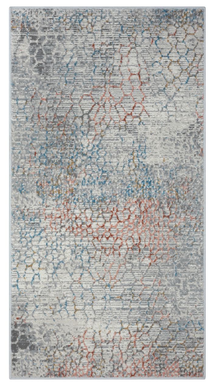 MyFlair Teppich Heather , 80cm x 150cm, Farbe Multicolor, rechteckig, Florhöhe 8mm