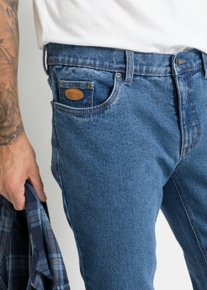 Regular Fit Stretch-Jeans, Tapered