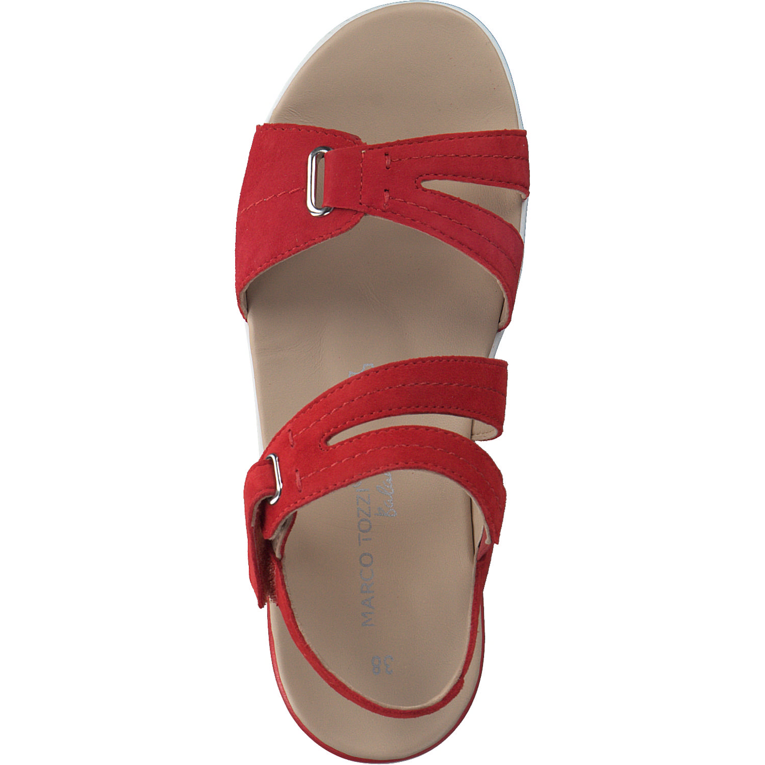 Marco Tozzi 28520, Klassische Sandalen, Damen, red