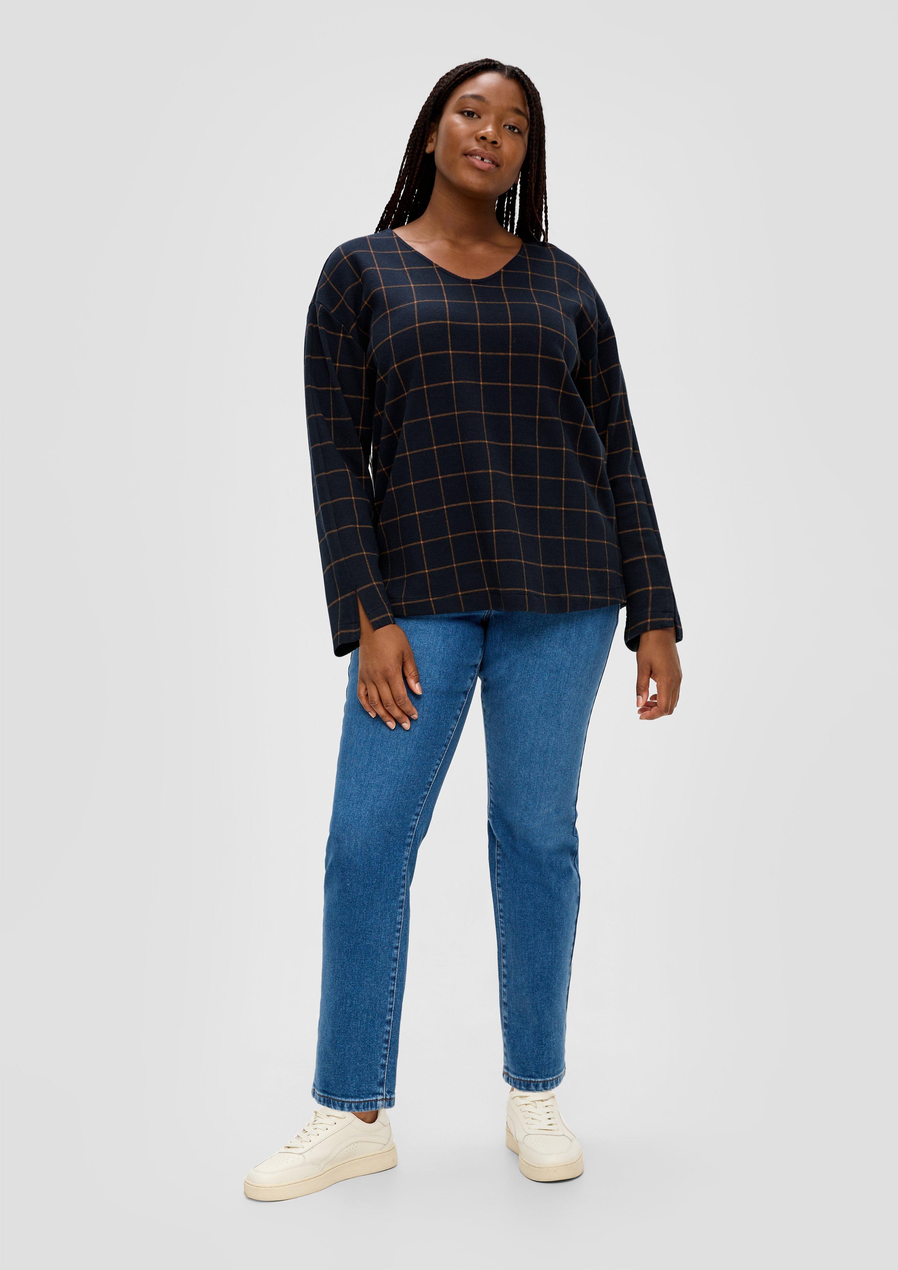 Sweatshirt mit Strickmuster  2136677-59N0