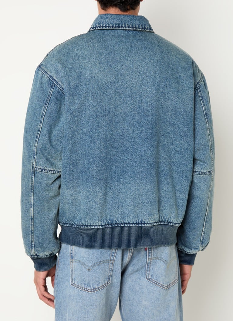 Jachetă bomber din denim Levi's cu buzunare laterale