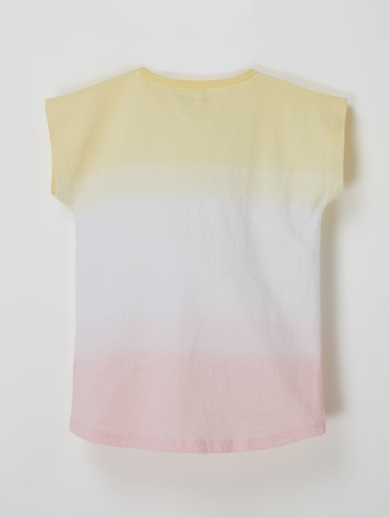 Shirt mit Farbverlauf in rosa