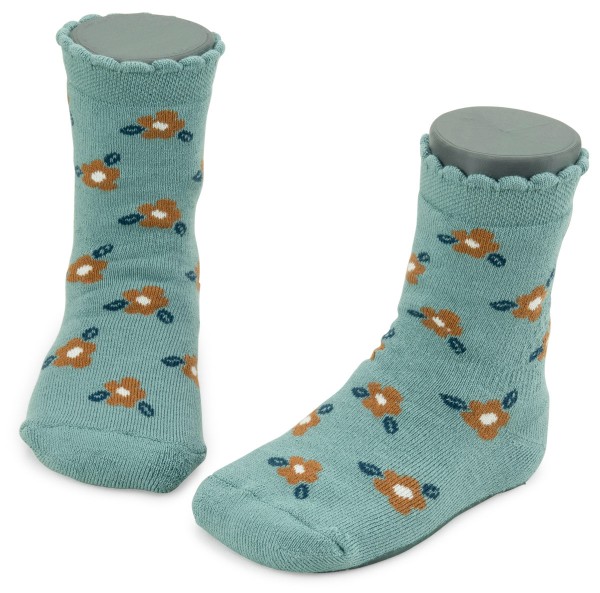 Ewers ~ Stoppersocke SoftStep ~ Blume blau