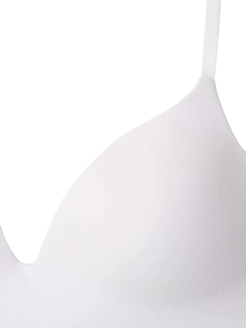 Bügel-BH mit Spitze in weiß