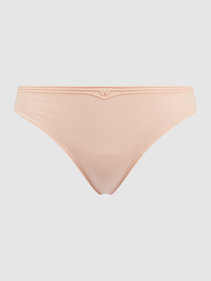 String mit Stretch-Anteil in hellrosa