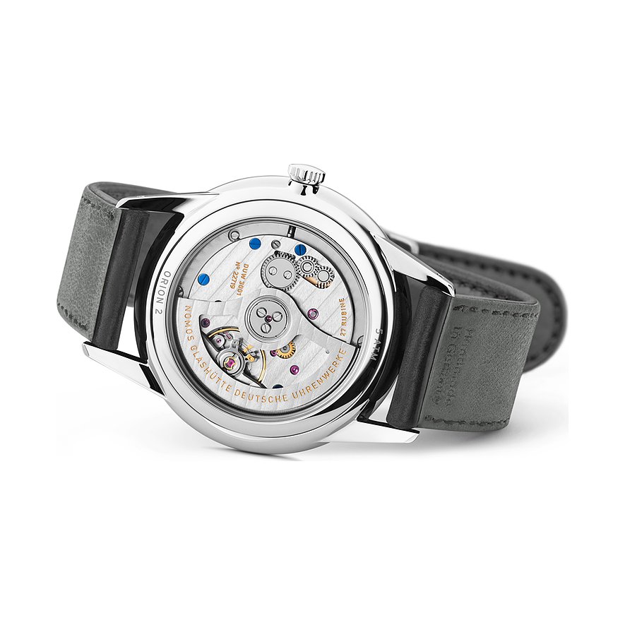 Nomos Glashütte Unisexuhr Orion neomatik 39 nachtblau