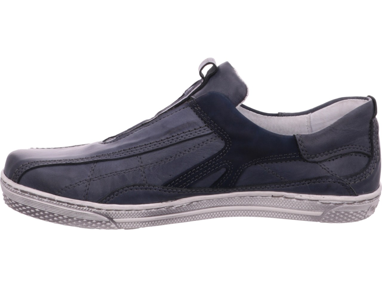 DIVERSE Komfort Slipper blau