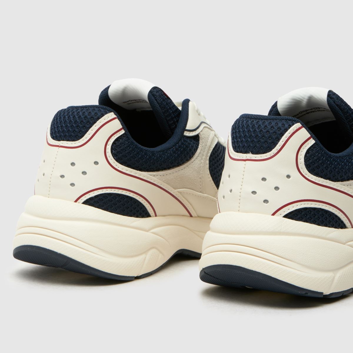 Tommy Jeans – Coney Runner – Vita, flerfärgade sneakers