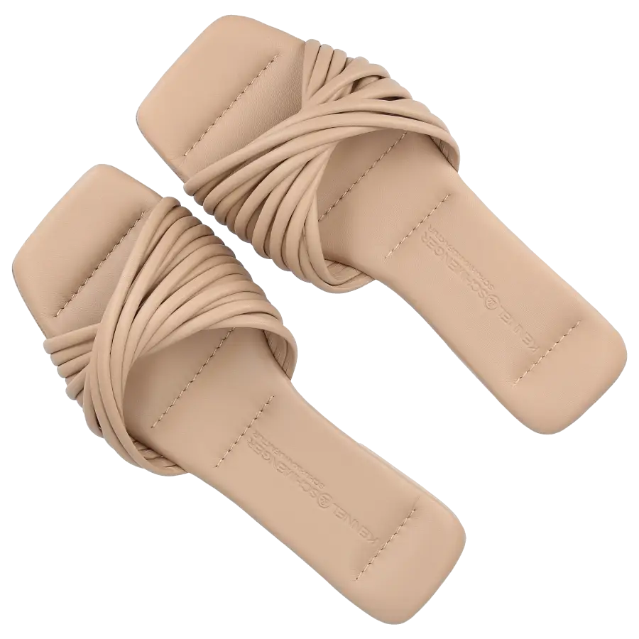 Kennel & Schmenger - Pantoletten RIO Kalbsleder - beige
