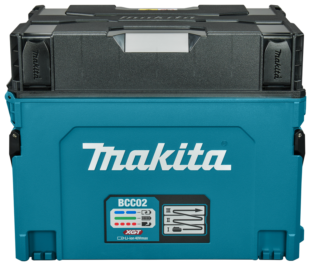 Makita pribor BCC02 BCC02 MBox Višenamjenski punjač XGT za 12 baterija (maks. BL4040F)