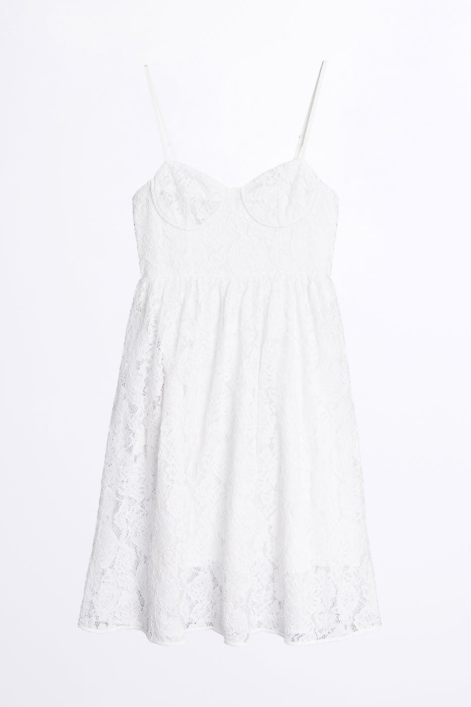 Christina bustier lace dress