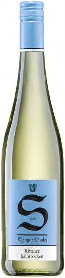 2022 Rivaner halbtrocken - Weingut Schales