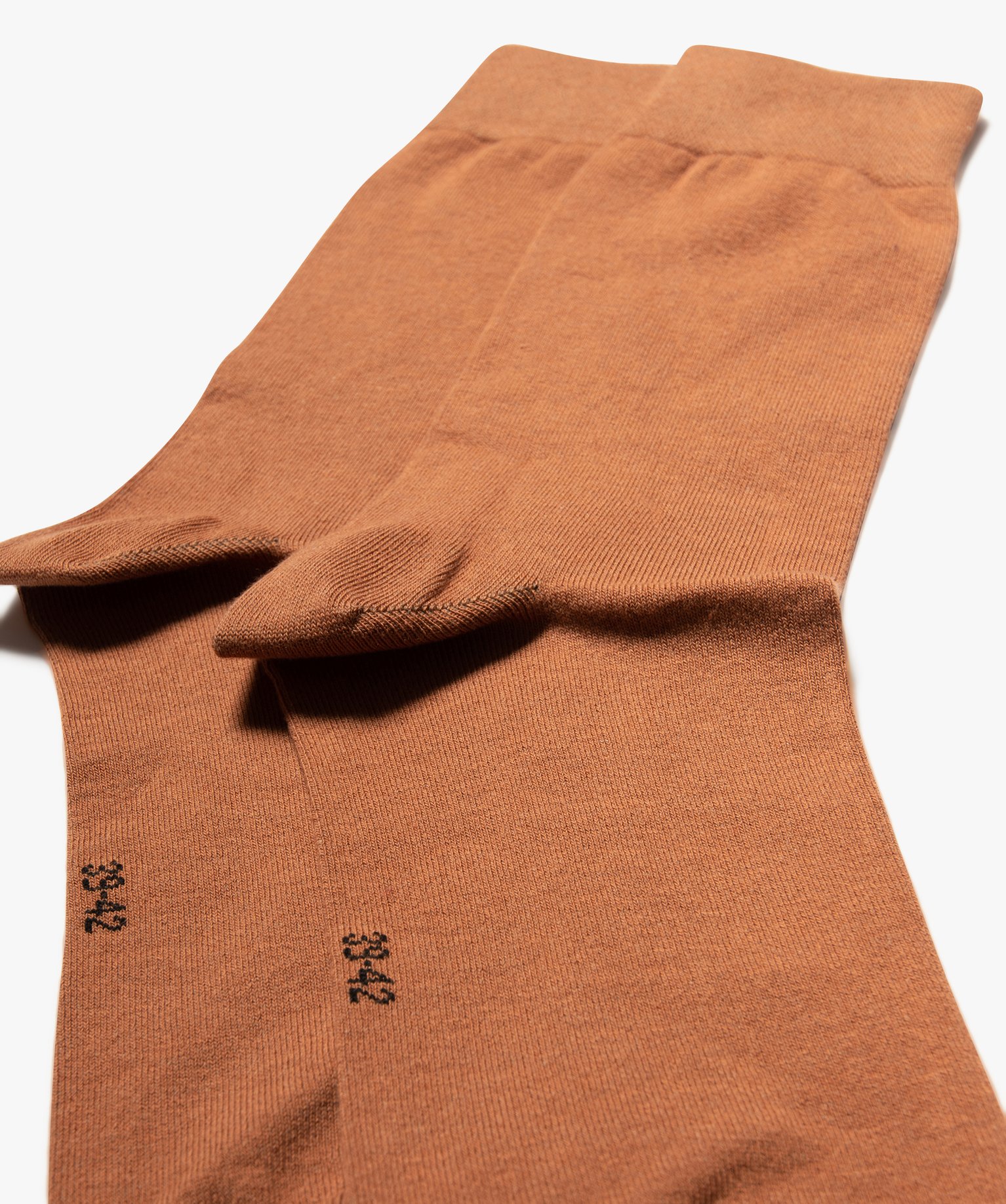 Chaussettes homme fines à tige haute (lot de 2) marron | GEMO