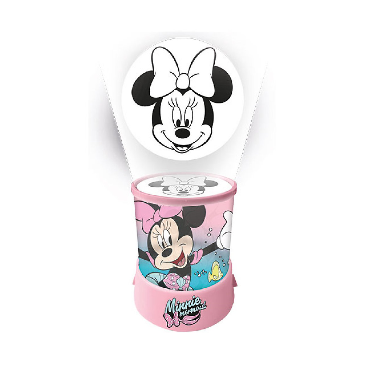 Kinder Projektor als Tischlampe Minnie Mouse Lampe