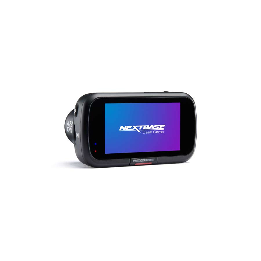 Nextbase Dashcam 422GW, mit QHD, 2,5" Touchscreen, 1440p mit 60 FPS, WLAN, SOS-Notruffunktion, 140° Weitwinkel, GPS, Bluetooth 4.2, G-Sensor, uvm. - ATU