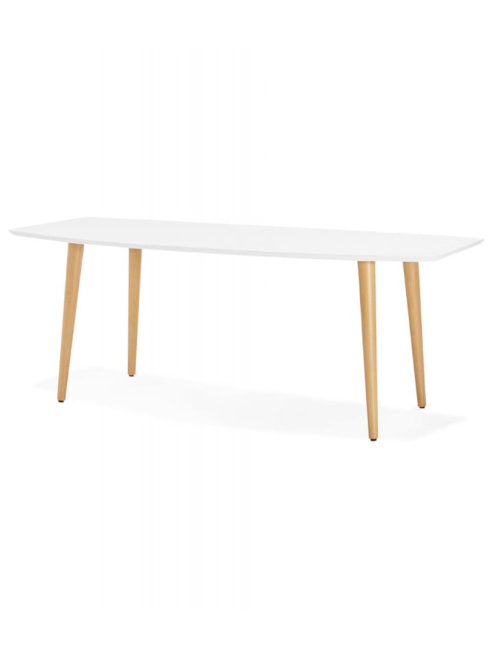 KADIMA DESIGN Ausziehbarer Esstisch aus Buchenholz und MDF | Nordisches Design günstig kaufen onesize