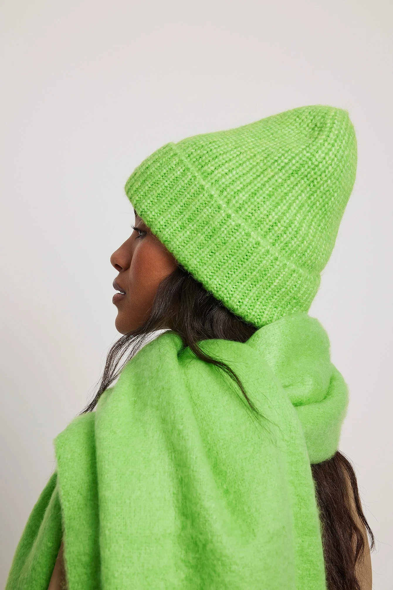 Klobige Beanie-Mütze