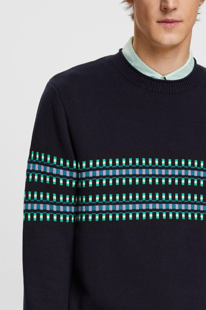 Pullover aus Jacquardstrick