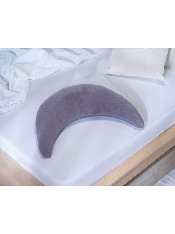 Kinderhaus Blaubär Theraline Plüschmond Stillkissen TOP in Steingrau günstig kaufen 135 cm