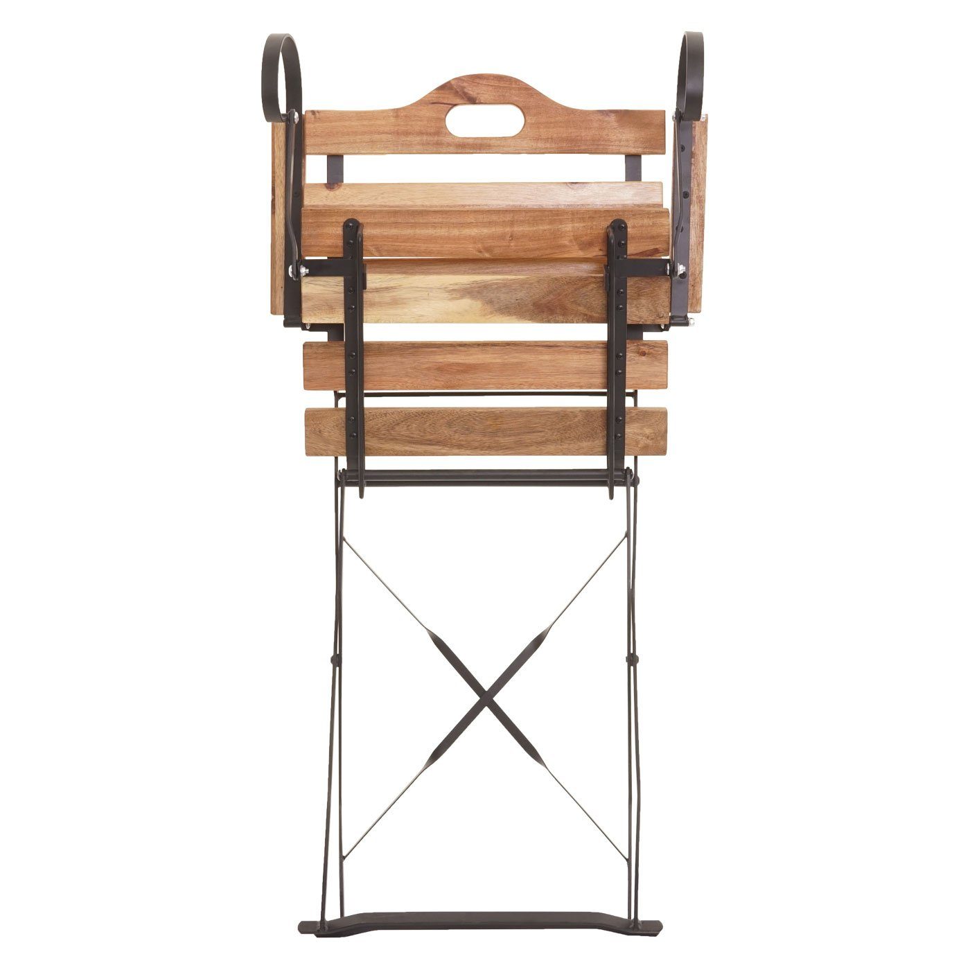 MCW Bierzeltgarnitur MCW-J40-Set, (5-tlg), Garten, Gastroqualität, Zusammenklappbar