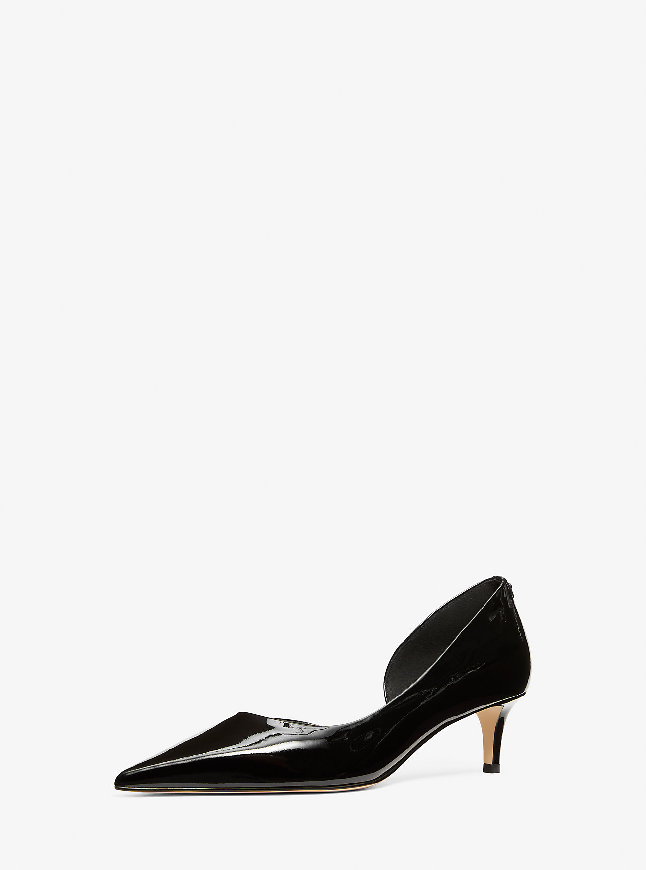 Elyse Pumps i lakkskinn - SVART