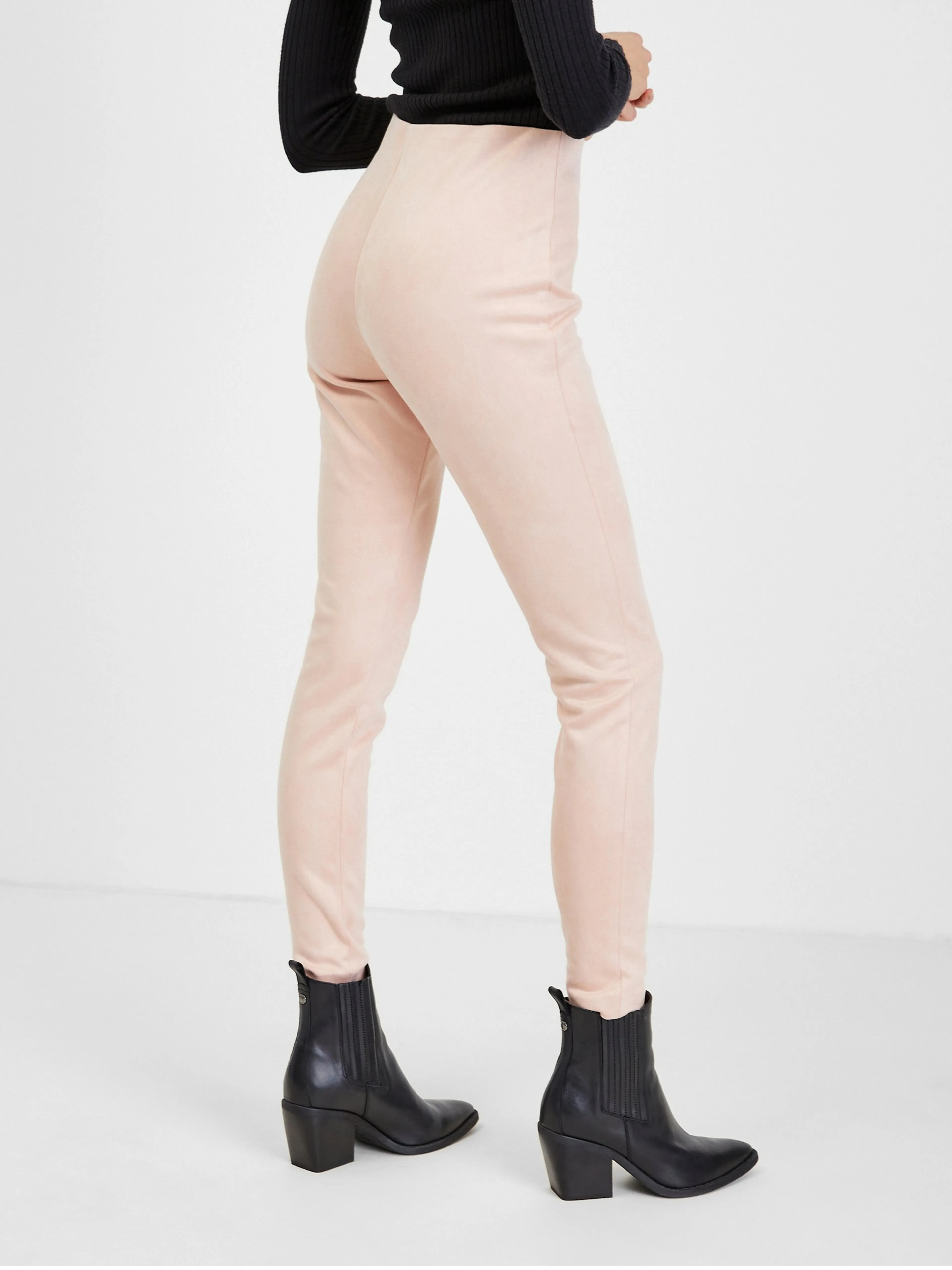 Hellrosa Damenhosen Wildleder ORSAY