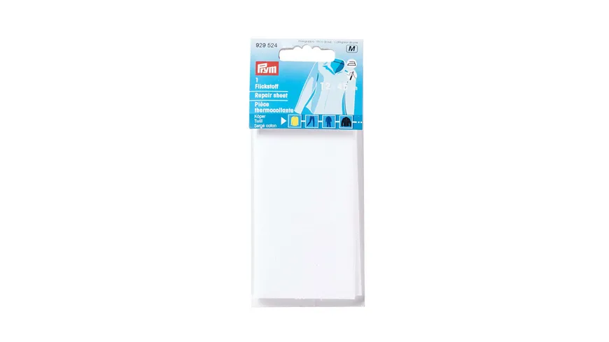 Prym Flickstoff Köper 12 x 45 cm weiß 0.04 m²