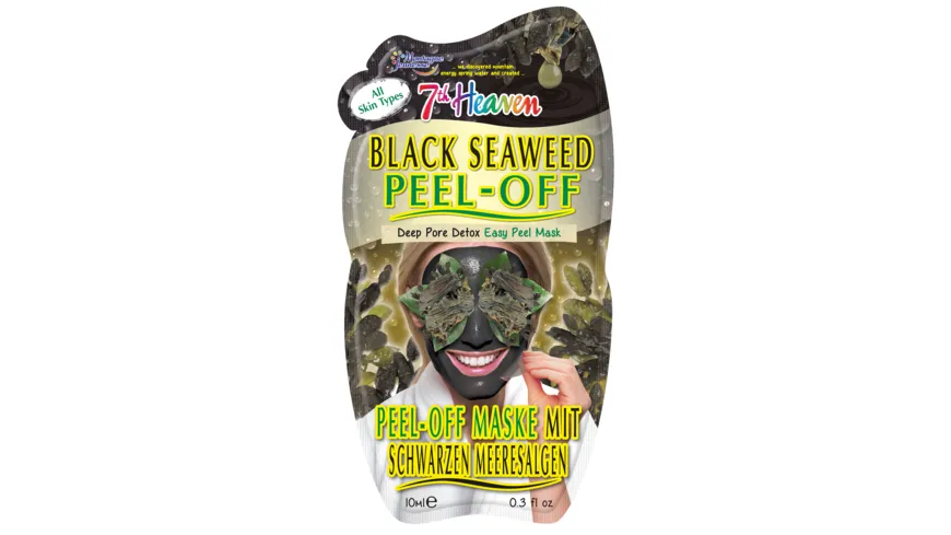 Montagne Jeunesse 7th heaven Maske Black Seaweed Peel-Off 10 ml