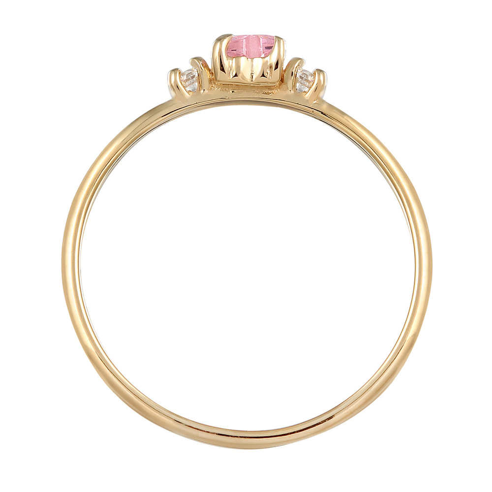 Elli Elli Bague Femmes Bague de fiançailles Cœur avec cristal de zirconium en argent s Bague