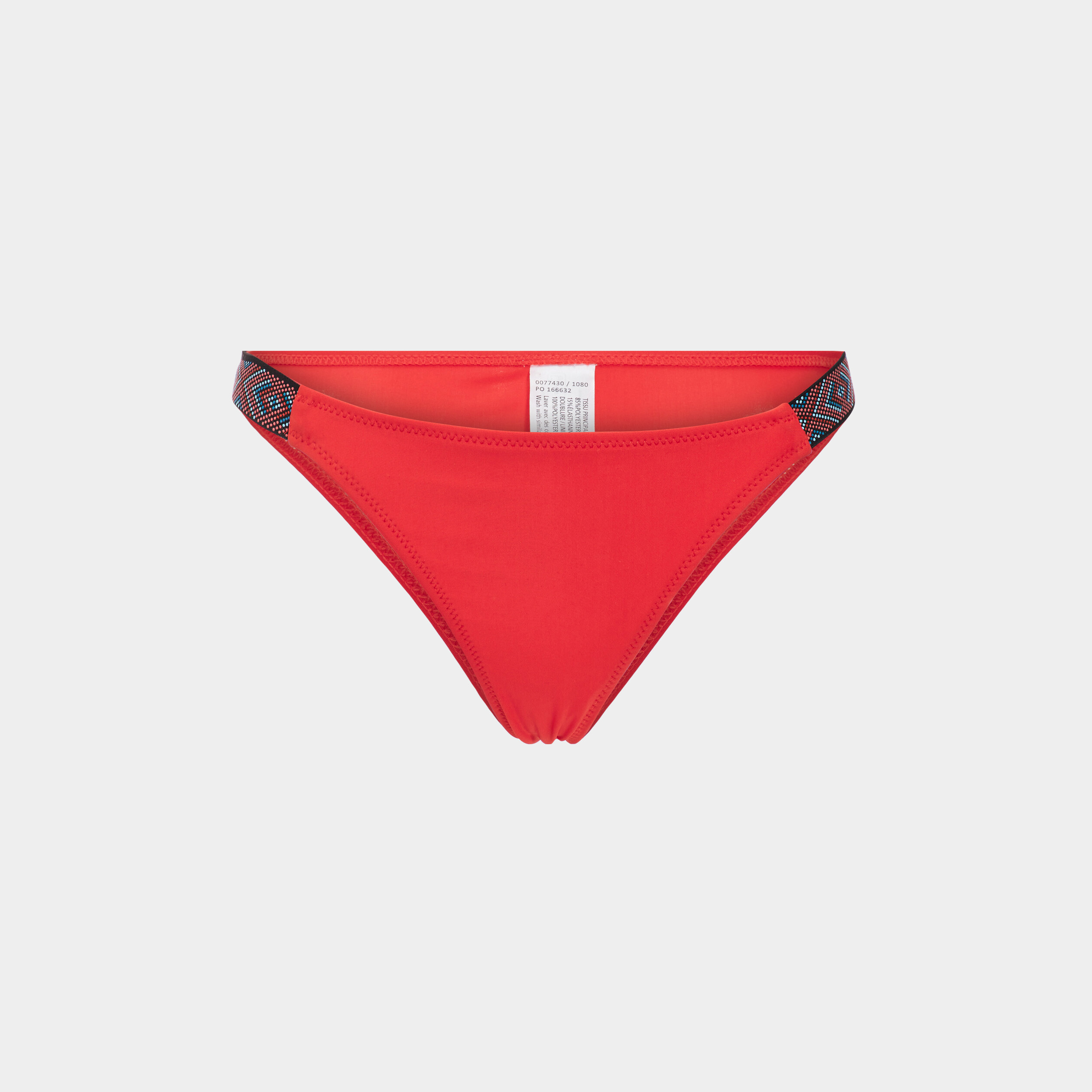 Bas de maillot de bain rouge femme | La Halle