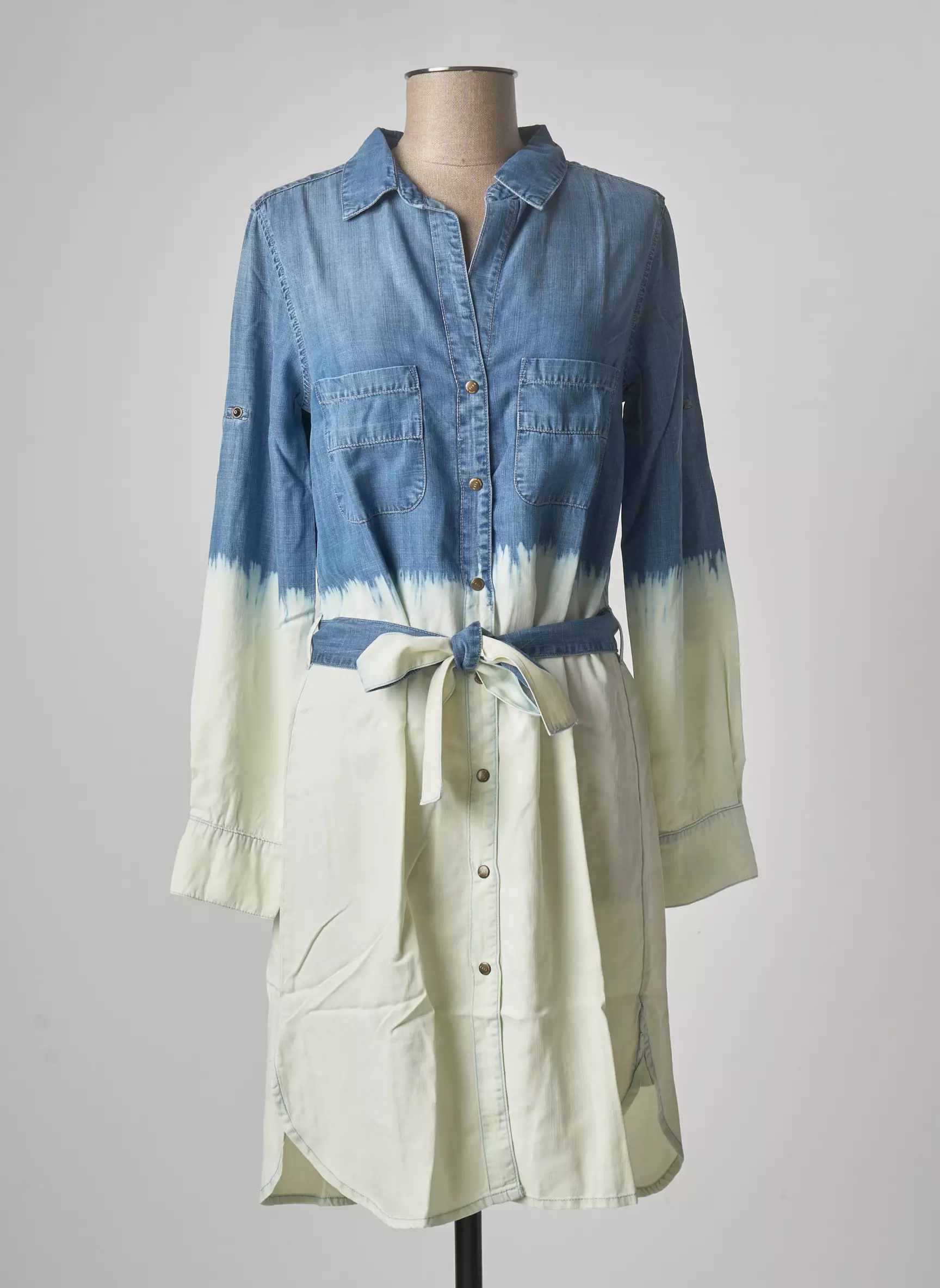 Five Robes Mi Longues Femme couleur bleu
