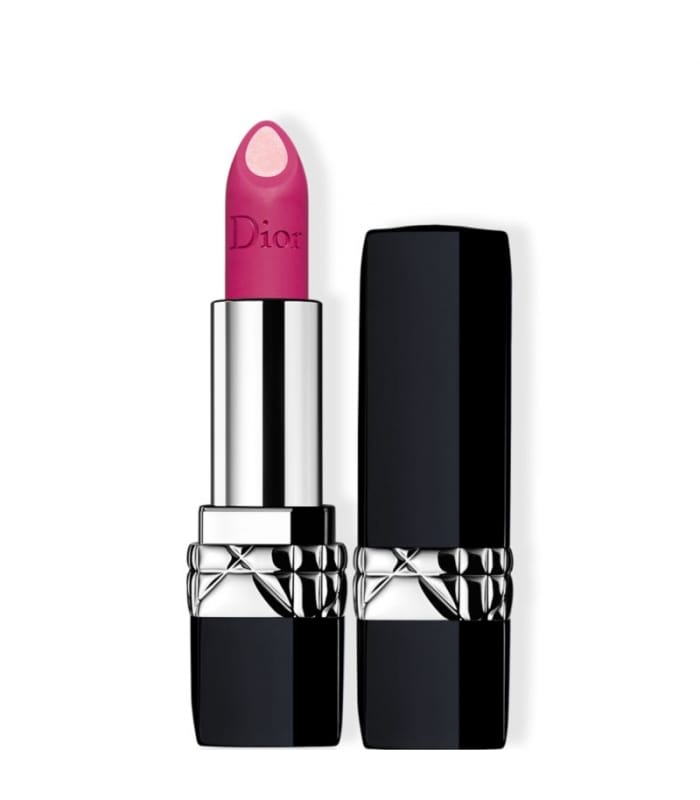 ROUGE DIOR DOUBLE ROUGE-Couleur Mate Métal & Contour Couture