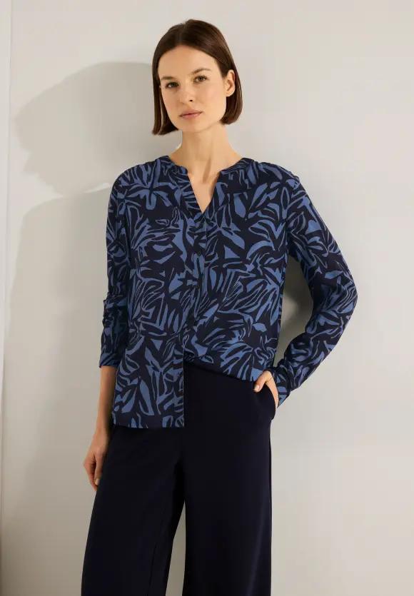 CECIL Viskosebluse mit Print