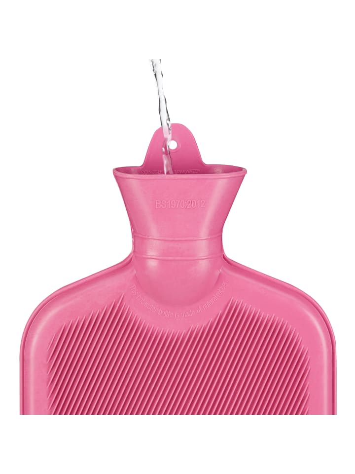 relaxdays Wärmflasche in Pink günstig kaufen onesize