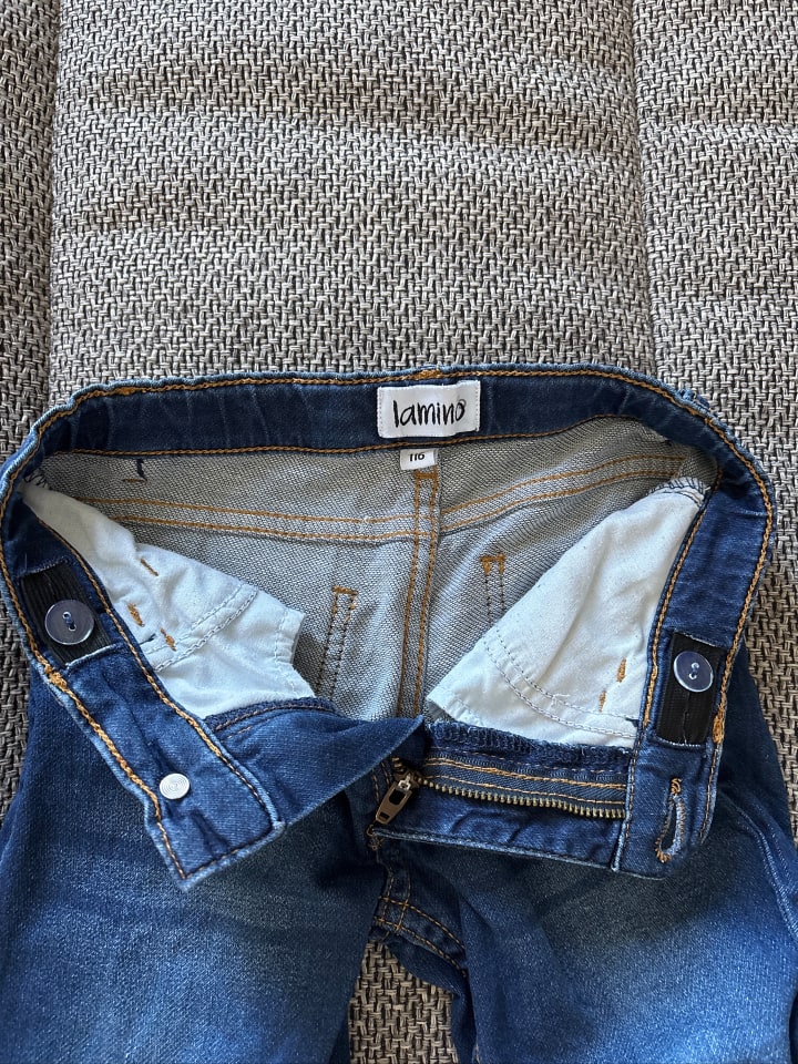 lamino Jeans - Slim fit Super Soft - in Dunkelblau günstig kaufen 116