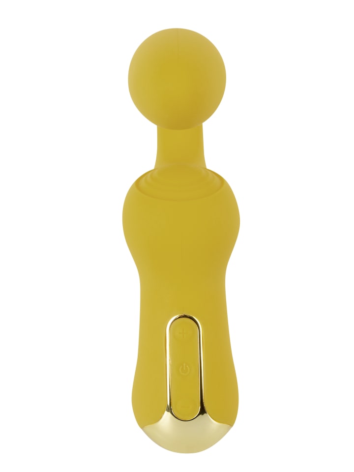 Your new favorite Vibrator Double Vibrator in gelb günstig kaufen 18,5 cm