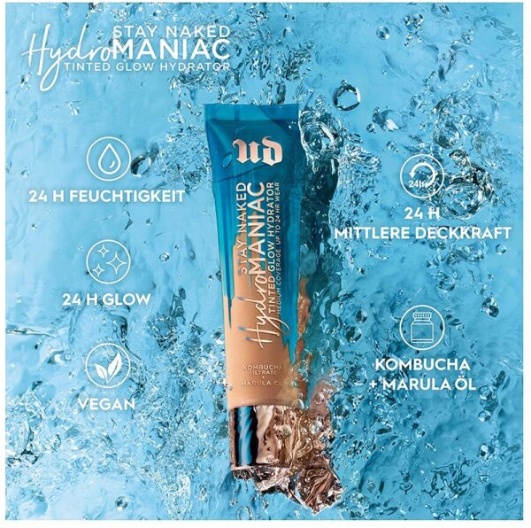 Urban Decay Hydromaniac Tinted Glow Hydrator Flüssige Foundation