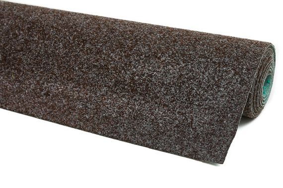 Kunstrasen Aberdeen, Andiamo, rechteckig, Höhe: 10 mm, aus Nadelfilz, mit Drainagenoppen, für Balkon, Terasse, Wintergarten